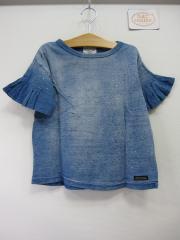 DENIM DUNGAREE、130cm、Ｔシャツ、綿、女の子用