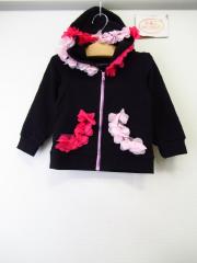 panpantutu、100cm、パーカー、綿・ポリエステル、女の子用