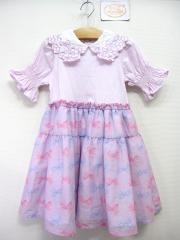 mezzo piano、120cm、ワンピース、綿、女の子用