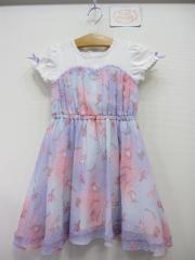 mezzo piano、120cm、ワンピース、綿、女の子用