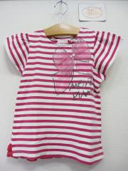 mezzo piano、130cm、カットソー、綿・ポリエステル、女の子用