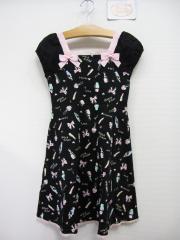 mezzo piano、130cm、ワンピース、綿、女の子用