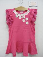 mezzo piano、140cm、カットソー、綿、女の子用