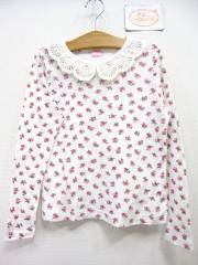 mezzo piano、140cm、カットソー、綿・ポリエステル、女の子用