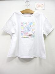 mezzo piano、140cm、Ｔシャツ、綿・ポリエステル、女の子用