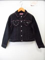 mezzo piano、150cm、ジャケット、綿・ポリウレタン、女の子用