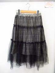 mezzo piano、150cm、スカート、ポリエステル、女の子用