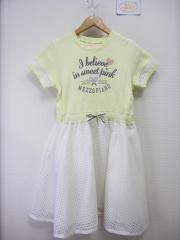 mezzo piano、150cm、ワンピース、綿、女の子用