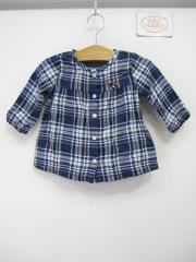 mikihouse DOUBLE.B、80cm、チュニック、綿、女の子用