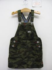 mikihouse DOUBLE.B、120cm、ジャンパースカート、綿、女の子用