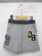 mikihouse DOUBLE.B、80cm、スカート、綿、女の子用