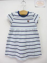 mikihouse DOUBLE.B、90cm、ワンピース、綿、女の子用