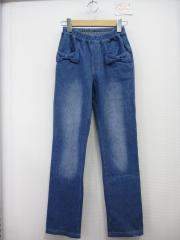 KP、150cm、ジーンズ、綿・ポリウレタン、女の子用