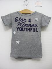 DENIM DUNGAREE、130cm、Ｔシャツ、綿、男女共用