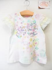 mezzo piano、120cm、Ｔシャツ、綿、女の子用