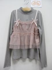 mezzo piano、150cm、カットソー、ポリエステル、女の子用