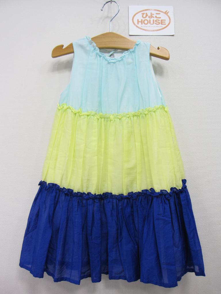【1度着用のみ】イルグッフォ ワンピース 3ans il gufo ワンピース 120cm ひよこHOUSE｜il gufoの子供服の古着通販