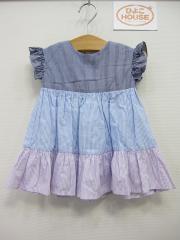 il gufo、80cm、ワンピース、綿、女の子用