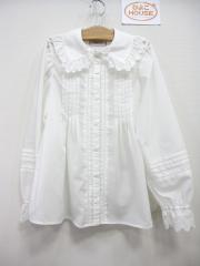 mezzo piano、150cm、ブラウス、ポリエステル、女の子用