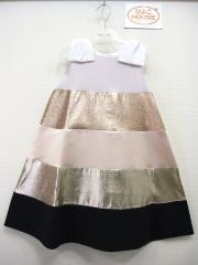 HuckLebones、120cm、ワンピース、ポリエステル、女の子用
