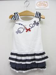 LAPIN HOUSE、100cm、ワンピース、綿、女の子用