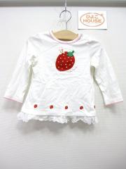 mikihouse、90cm、カットソー、綿、女の子用