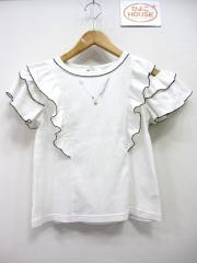 mezzo piano、150cm、カットソー、綿・ポリエステル、女の子用