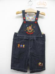 mikihouse、100cm、オーバーオール、綿、男の子用