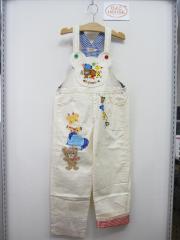 mikihouse、110cm、オーバーオール、綿、男の子用