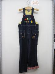 mikihouse、110cm、オーバーオール、綿、男の子用