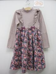any FAM、140cm、ワンピース、綿・ポリウレタン、女の子用