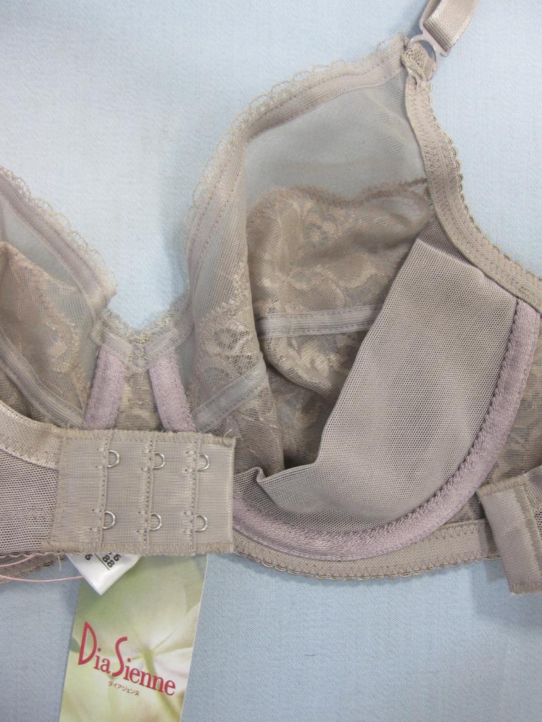【新品タグ付き】ダイアナ ベージュ レースブラジャー B75 DIANA ブラジャー B75 ひよこHOUSE｜DIANAのメンズの古着通販