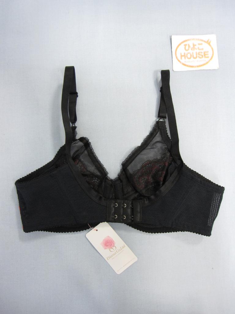 DIANA ブラックフォーマルブラジャー F95 DIANA ブラジャー B75 ひよこHOUSE｜DIANAのメンズの古着通販