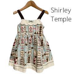 ShirleyTemple、110cm、ジャンパースカート、綿・ポリエステル、女の子用