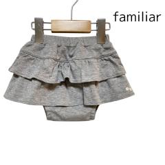 familiar、80cm、スカート、綿、女の子用