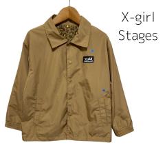 X-girl Stages、120cm、ジャケット、ポリエステル、女の子用