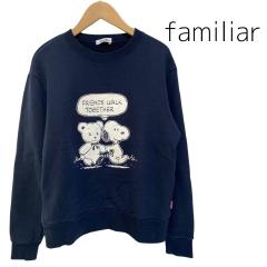familiar、160cm、トレーナー、綿・ポリウレタン、女の子用