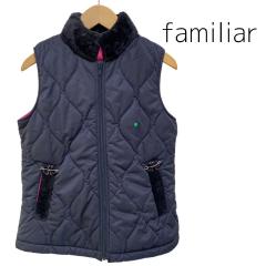 familiar、150cm、ベスト、ポリエステル、女の子用