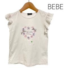 BEBE、130cm、カットソー、綿・ポリウレタン、女の子用