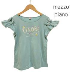 mezzo piano Junior、160cm、カットソー、綿・ポリエステル、女の子用