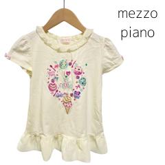 mezzo piano、140cm、カットソー、綿・ポリエステル、女の子用