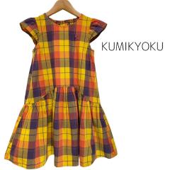 KUMIKYOKU、140cm、ワンピース、綿、女の子用