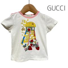 GUCCI、80cm、Ｔシャツ、綿、女の子用