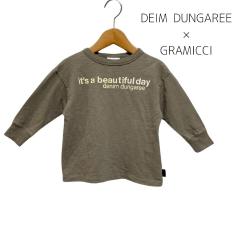 DEIM DUNGAREE×GRAMICCI、100cm、カットソー、綿、男の子用