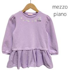 mezzo piano、130cm、チュニック、綿・ポリエステル、女の子用