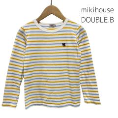 mikihouse DOUBLE.B、140cm、Ｔシャツ、綿・ポリエステル、男の子用