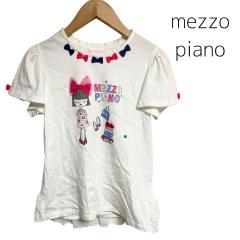 mezzo piano、140cm、カットソー、綿・ポリエステル、女の子用