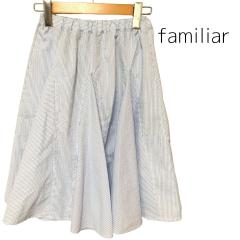 familiar、150cm、スカート、綿・ポリエステル、女の子用