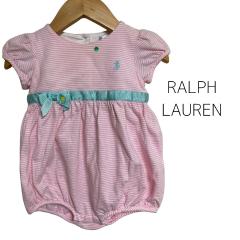 RALPH LAUREN、80cm、ショートオール、綿、女の子用