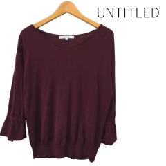 UNTITLED、LLサイズ、ニット